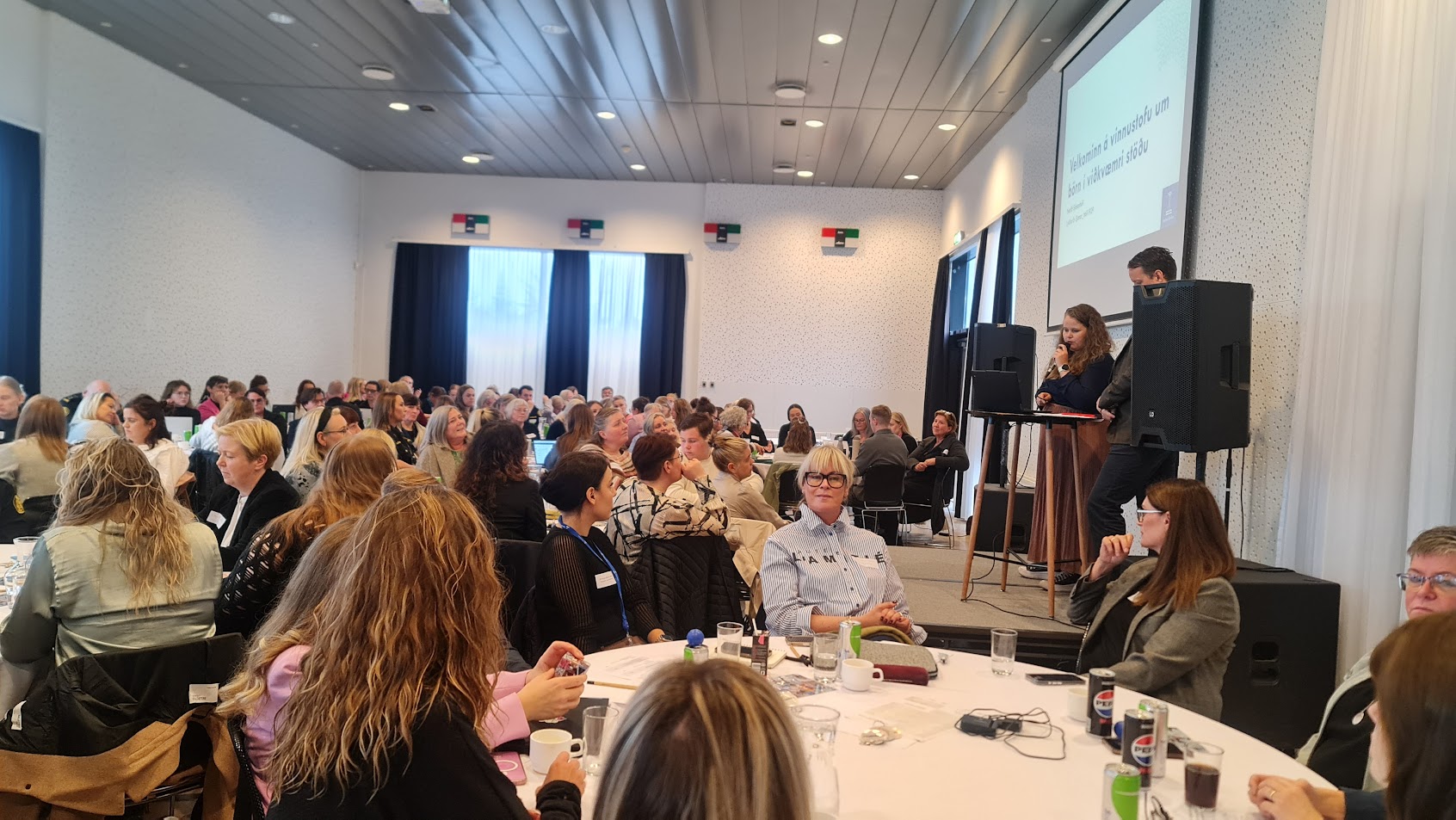 Fundurinn var afar vel sóttur og heppnaðist vel. Mynd: Hafnarfjarðarbær