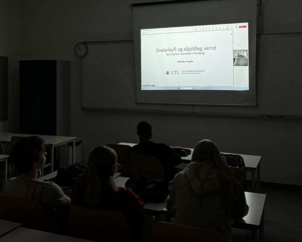 Heimsókn frá Útlendingastofnun