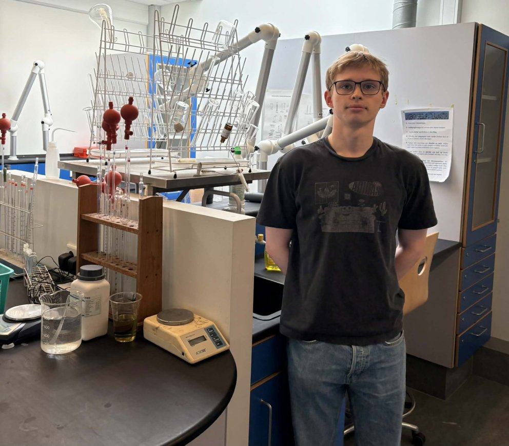 Sigur í landskeppni í efnafræði, tvö ár í röð!