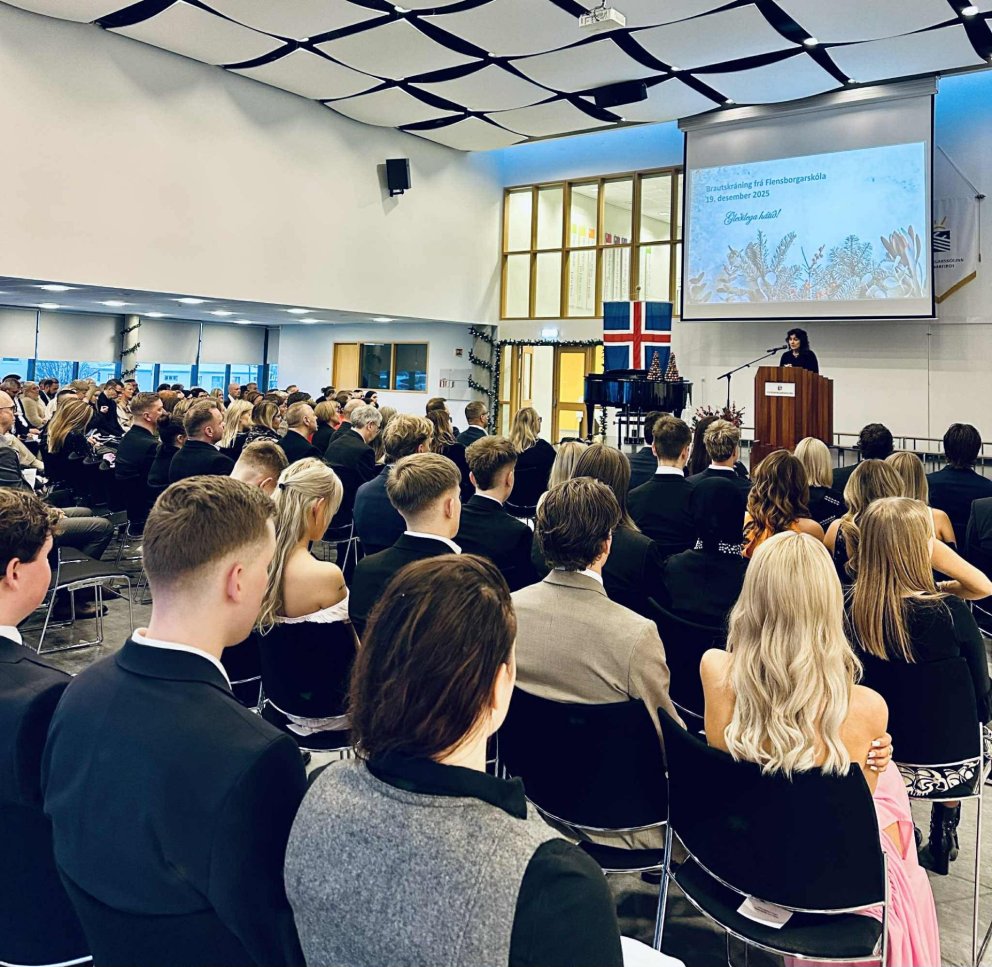 Brautskráning stúdenta frá Flensborg 19. desember 2025