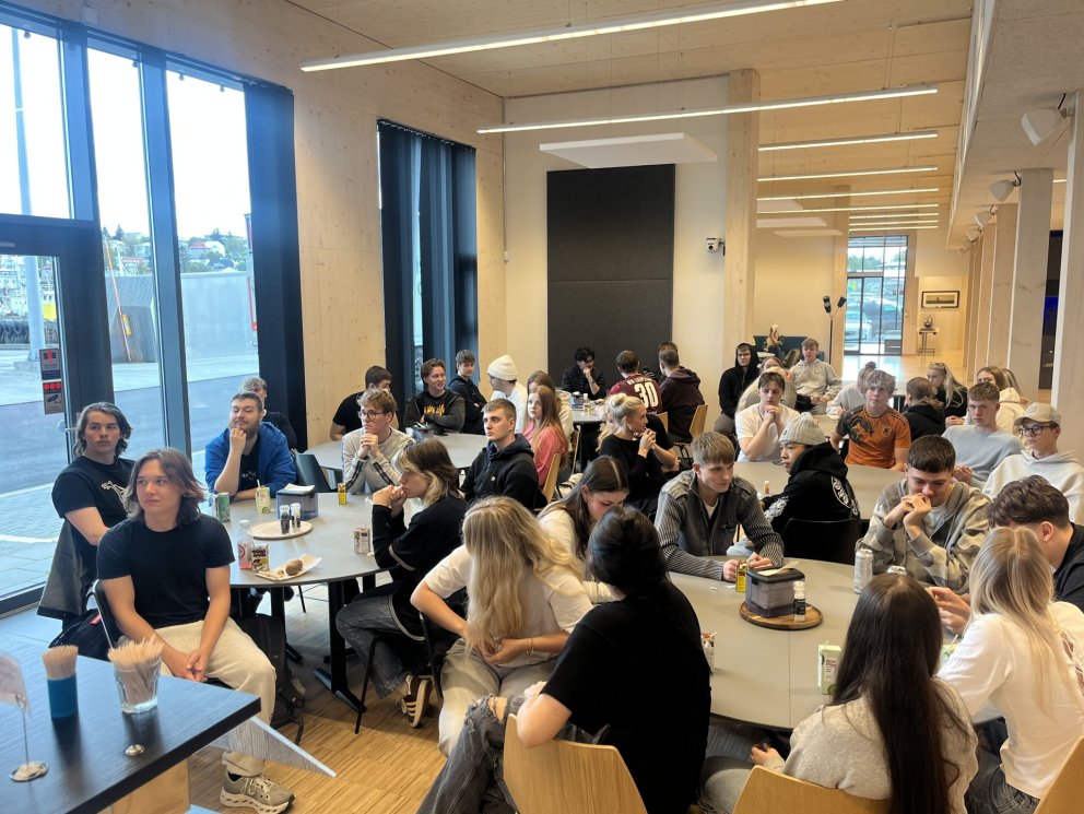 Nemendur heimsækja HAFRÓ