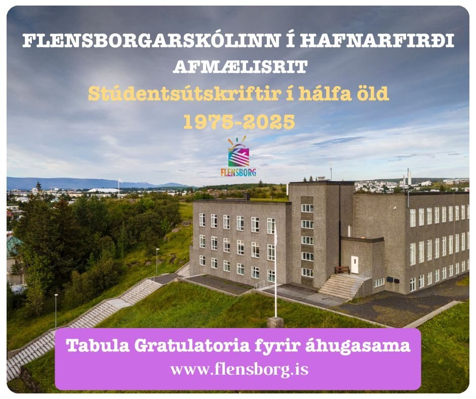 Flensborgarskólinn - afmælisrit í smíðum