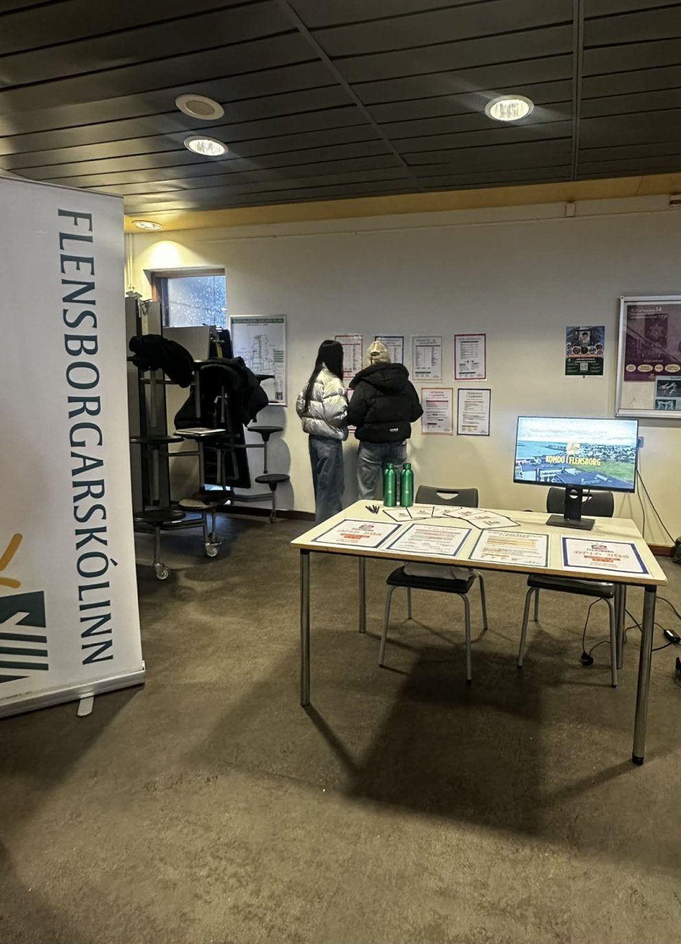 Fyrstu kynningar á Flensborgarskólanum