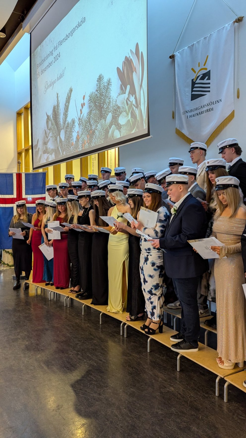 Brautskráning stúdenta frá Flensborg 19. desember 2024