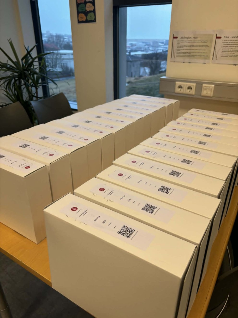 Gögnum skilað til Þjóðskjalasafns Íslands