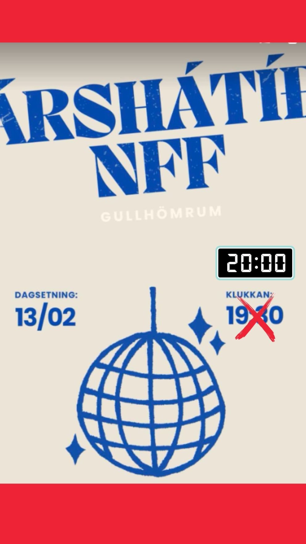 Fréttir úr skólastarfi - árshátíð nemenda og fleira