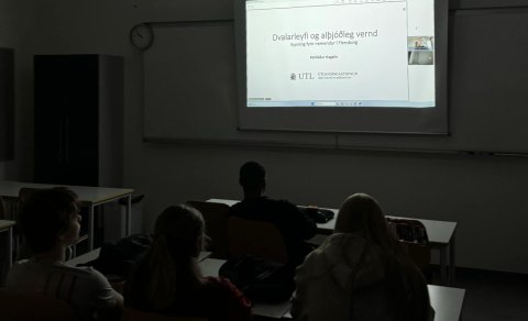 Heimsókn frá Útlendingastofnun