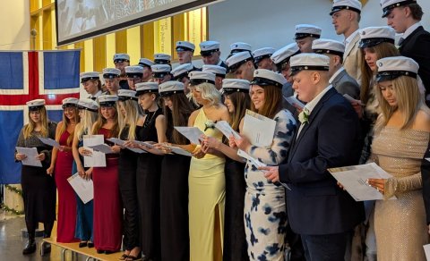 Brautskráning stúdenta frá Flensborg 19. desember 2024